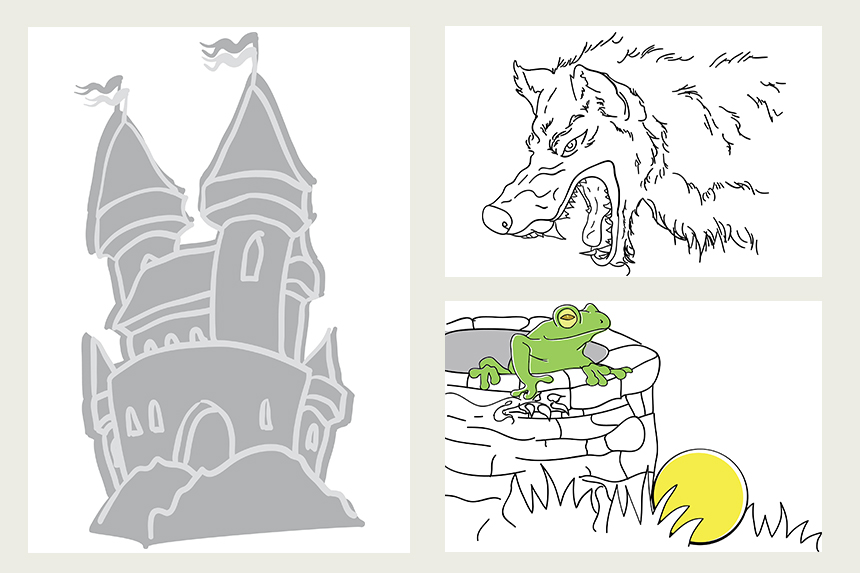 Website_Portfolio_ROTKÄPPCHEN_SKIZZEN